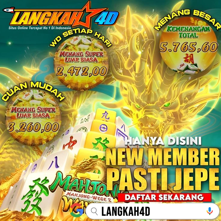 LANGKAH4D : Daftar Dan Login Situs Game Slot Online Gacor Server Pay4d Resmi Terpercaya